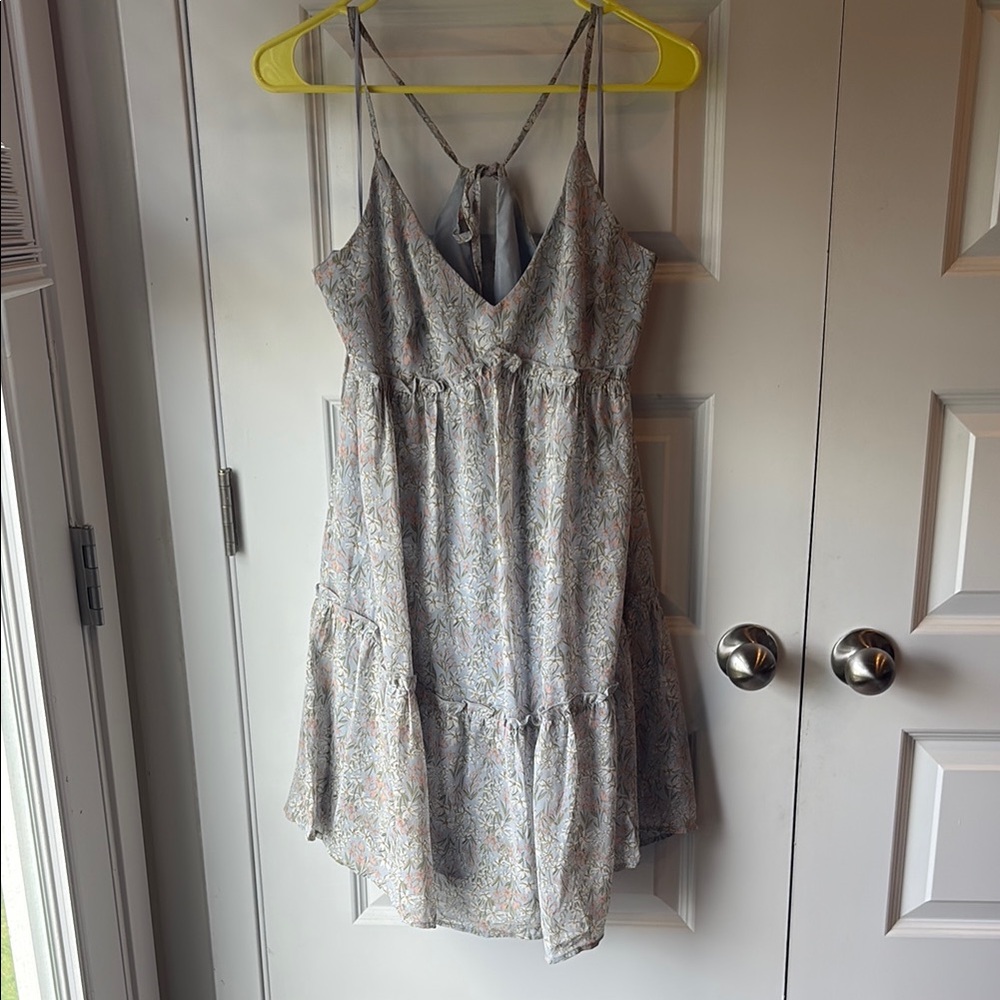 Wishlist Light Blue Floral Dress
